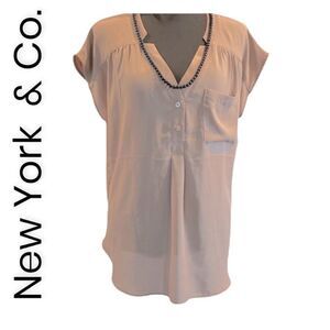 Short Sleeve Blouse by New York & co.